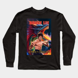 Vintage Movie Bruce Jeet Kune Do Be Water Lee Long Sleeve T-Shirt